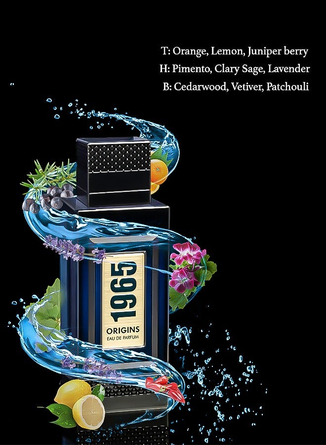 FRSH 1965 ماء العطر | عطر رجالي | عطر فاخر للرجال | تركيز عالي للعطر (سيجنتشر وأصول) - Image 5