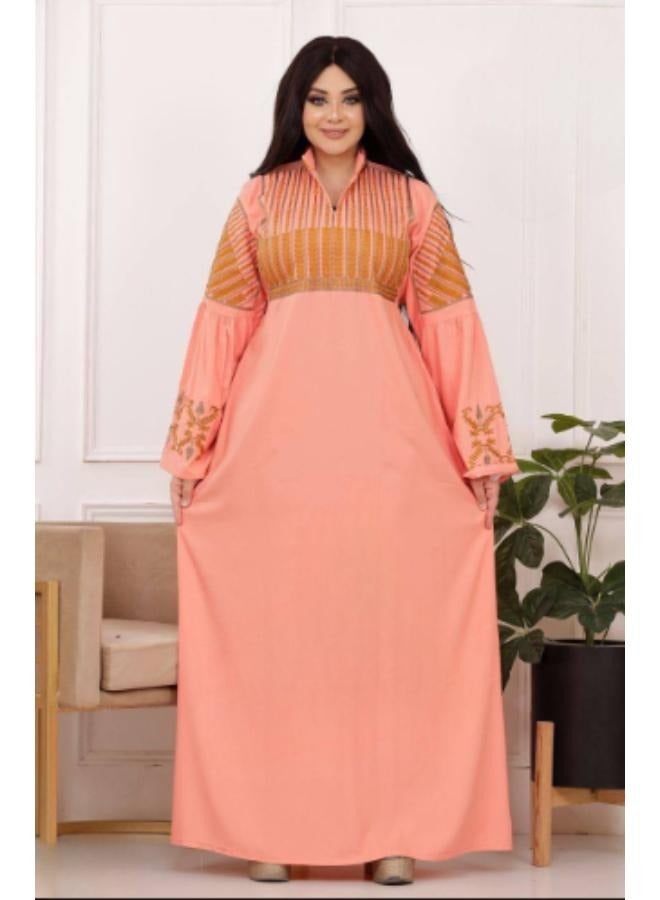 Jalabiya with a wonderful and distinctive design/cotton, worn from 80/120 kilos  - Image 2