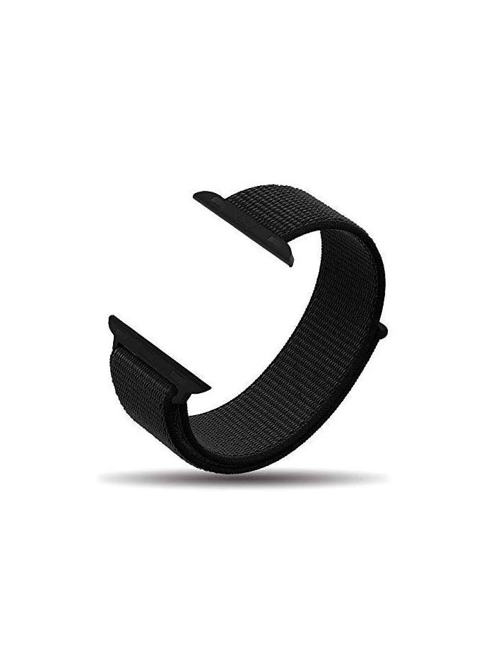 ماركة غير محددة - Nylon Sport Band for Apple Watch 38mm 40mm 41mm Soft Replacement Strap for iWatch Series 8/Ultra/7/6/SE/5/4/3/2/1 - Image 1