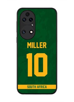 Rugged Black Edge Case for Huawei P50, Slim fit Soft Case Flexible Rubber Edges Thin Cover - Player Name - AB de Villiers, Jersey Number- 17