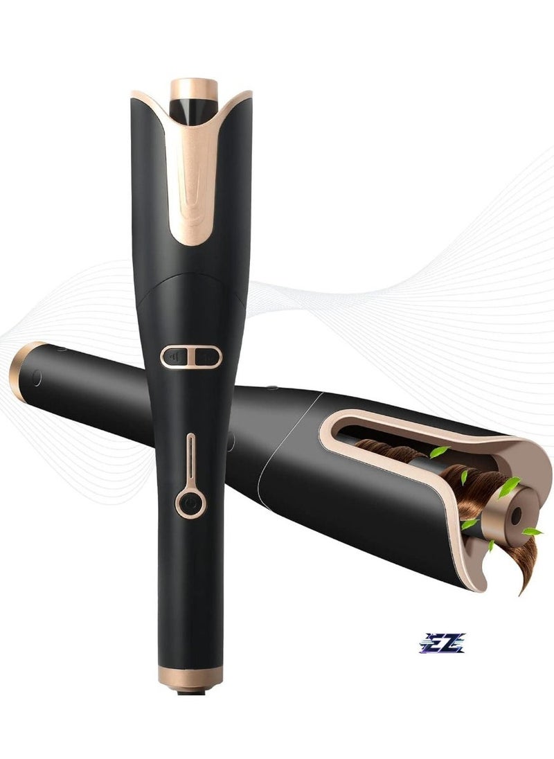 ELTRAZONE Automatic Ceramic Hair Curler for Curly Hair – 360° Rotation, Multi-Speed Settings, Ceramic Technology for Smooth & Long-Lasting Curls – Professional Curling Iron for Effortless, Salon-Quality Curls - Image 1