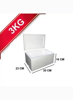 Mash Thermocol Ice Box With Lid 3Kg For Frozen Food & Beverage Transport, Thermo Keeper Container, Expanded Polystyrene Cooler Box Multi Purpose Camping Hiking Exporting Capacity Of Three Kg ( 5.5 Liters )  - Image 4