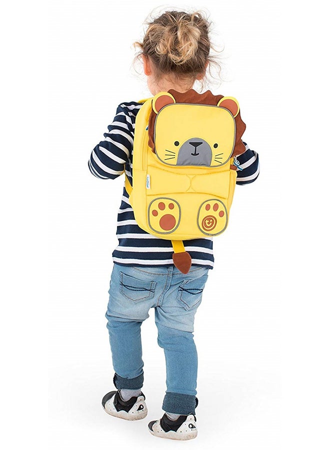 Trunki ToddlePak Leeroy Lion Yellow Children's Backpack, High Visibility Preschool Rucksack with Adjustable Straps and 5L Storage Capacity - Image 3