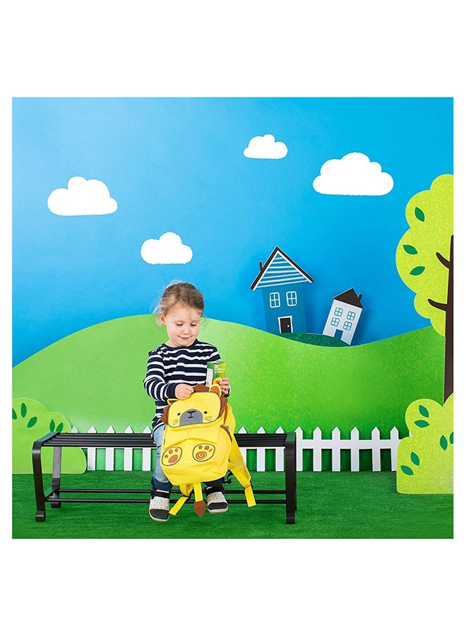 Trunki ToddlePak Leeroy Lion Yellow Children's Backpack, High Visibility Preschool Rucksack with Adjustable Straps and 5L Storage Capacity - Image 4
