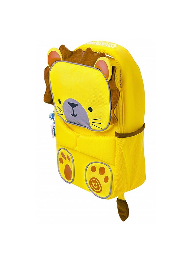 Trunki ToddlePak Leeroy Lion Yellow Children's Backpack, High Visibility Preschool Rucksack with Adjustable Straps and 5L Storage Capacity - Image 1