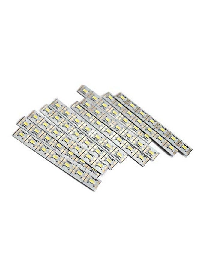 Electronicspices Electronic Spices 4V 7 LED strip aluminium Light Bulbs , Multicolour - Pack of 10 - Image 2