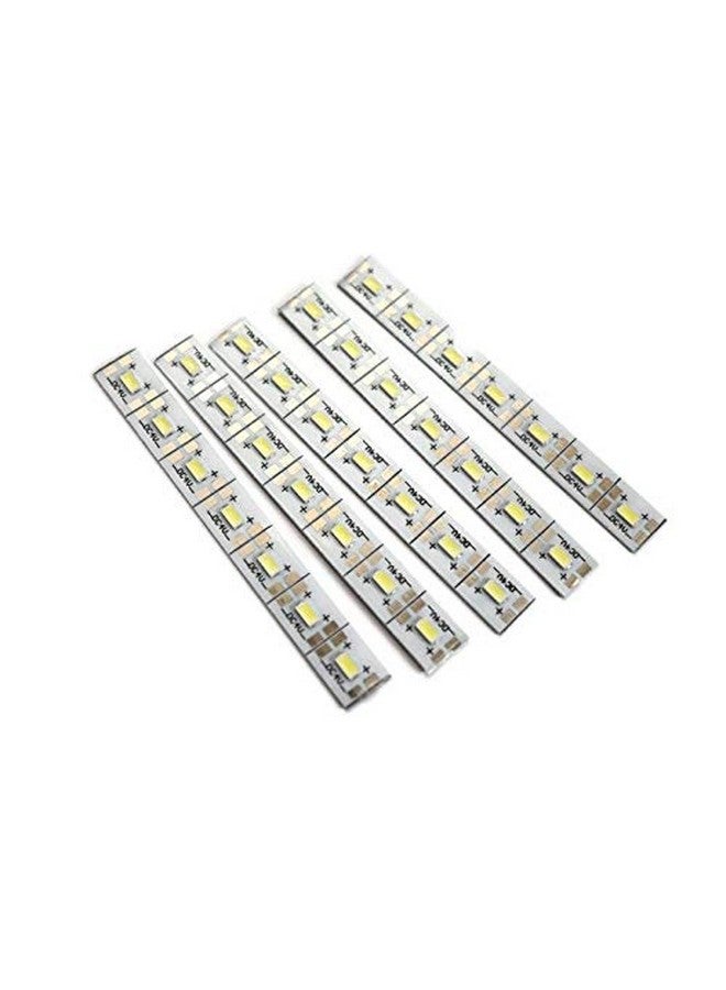 Electronicspices Electronic Spices 4V 7 LED strip aluminium Light Bulbs , Multicolour - Pack of 10 - Image 1