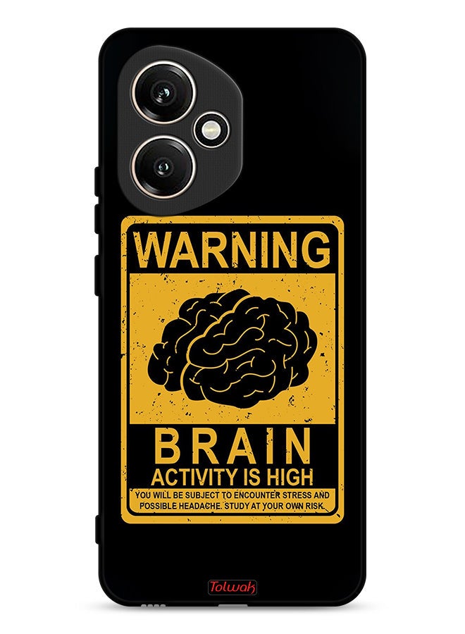 Tolwak Honor 400 Protective Case Cover Warning Brain Activity Is High - Image 1