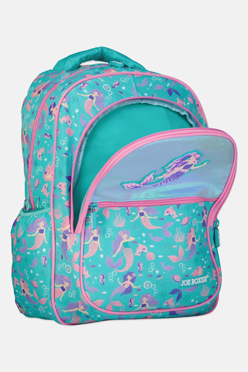Joe Boxer Kids Girl Graphic Print Backpack, Multicolor - Image 3