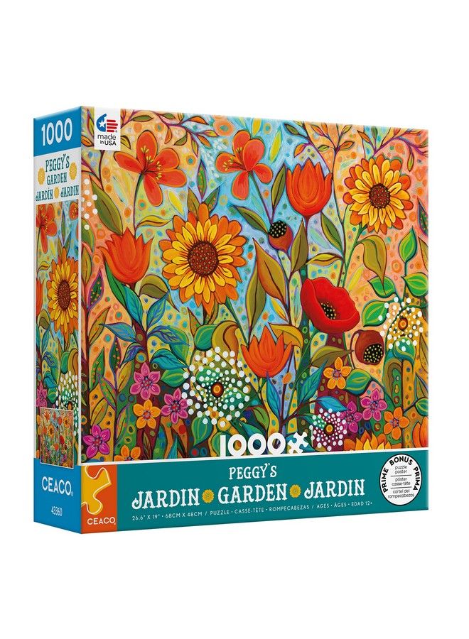 Ceaco Peggy Garden Joy In The Morning 1000 Piece Jigsaw Puzzle - Image 4