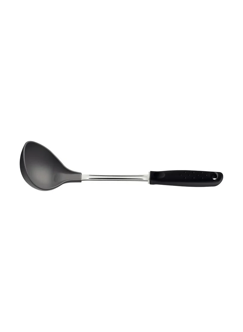 TRAMONTINA Tramontina Utilita Grey Nylon Ladle with Stainless Steel Shank and Black Polypropylene Handle
