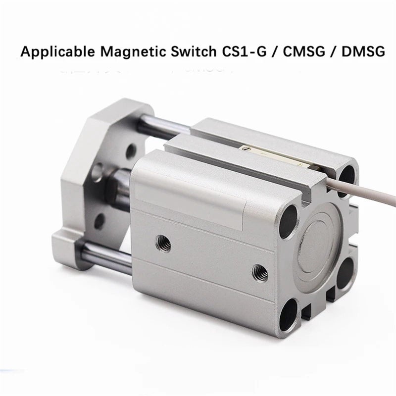 TACQ16 Thin Type Three Axis Pneumatic Air Cylinder Bore 16mm Stroke 15mm - Image 3