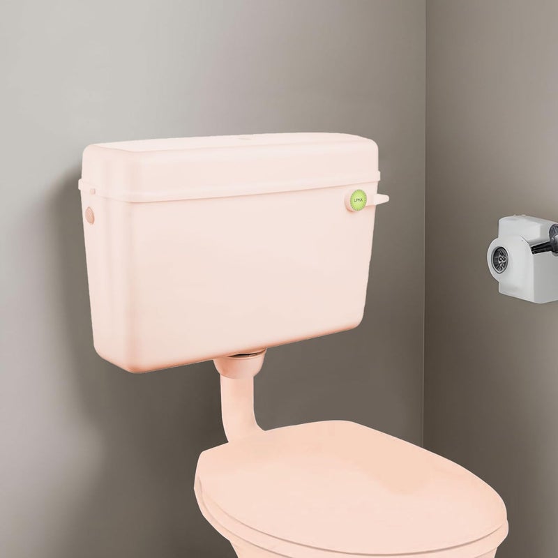 LIPKA Pink Round Flushing Cistern | PVC Flush Tank| Flush Water Tanks For Toilet with 9 Ltr. Capacity - Image 5