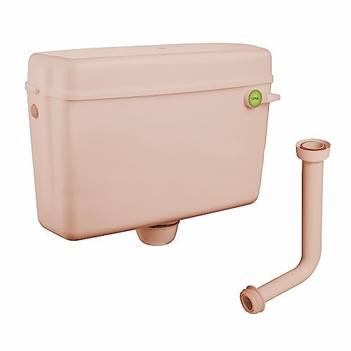 LIPKA Pink Round Flushing Cistern | PVC Flush Tank| Flush Water Tanks For Toilet with 9 Ltr. Capacity - Image 4
