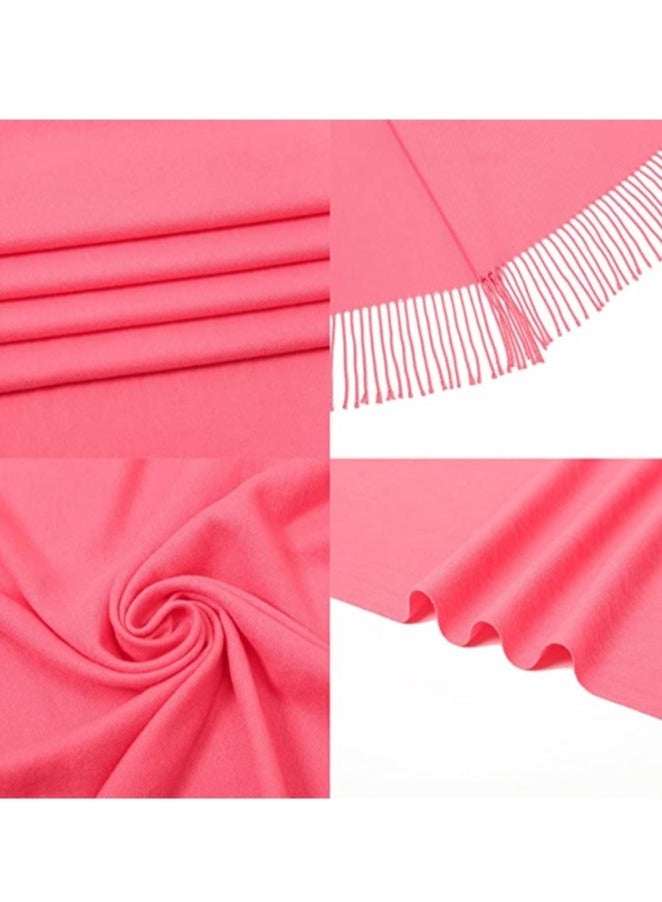 Pashmina Shawls and Wraps for Evening Dresses Scarfs for Women Fall Winter Travel Blanket Scarf Large Warm Scarves - Image 5