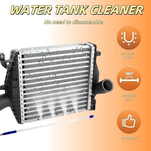 Malloryx 24'' Radiator Cleaning Wand, Portable Radiator Cleaning Tool, 4500 PSI Radiator Flush and Cleaner Tool, Radiator Pressure Washer Tool for Household Cars, Trucks, RV - Image 2
