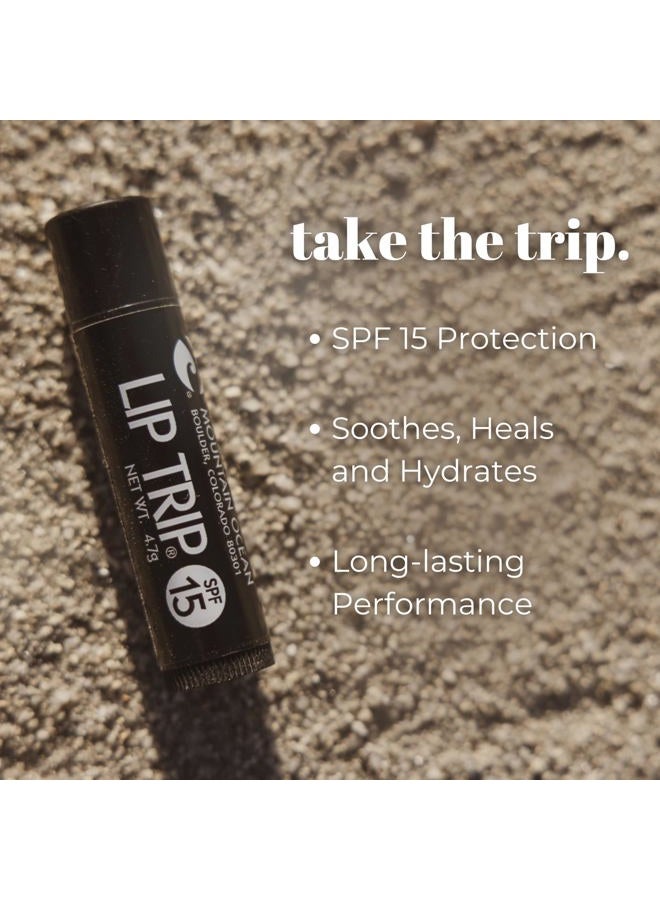 Mountain Ocean LIP TRIP SPF 15 | Lip Balm | Maximum Protection Against the Elements - Image 2