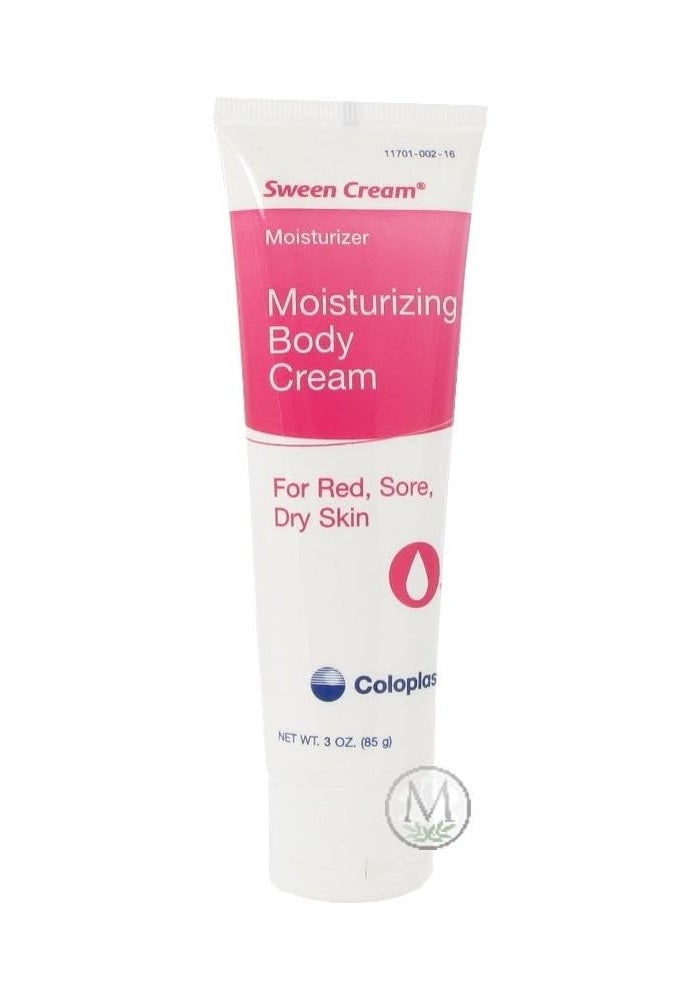 Coloplast Sween Moisturizing Body Cream for Red, Sore, Dry Skin - 3 oz