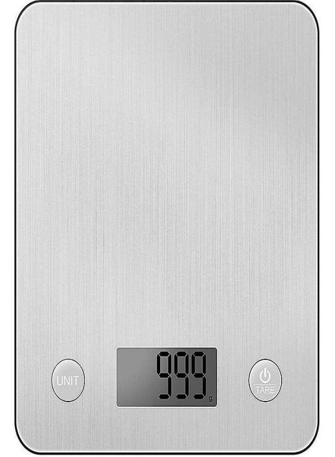 Digital Kitchen Scale Smart Digital Scale Electronic Scale Stainless Steel 1pc - Image 1