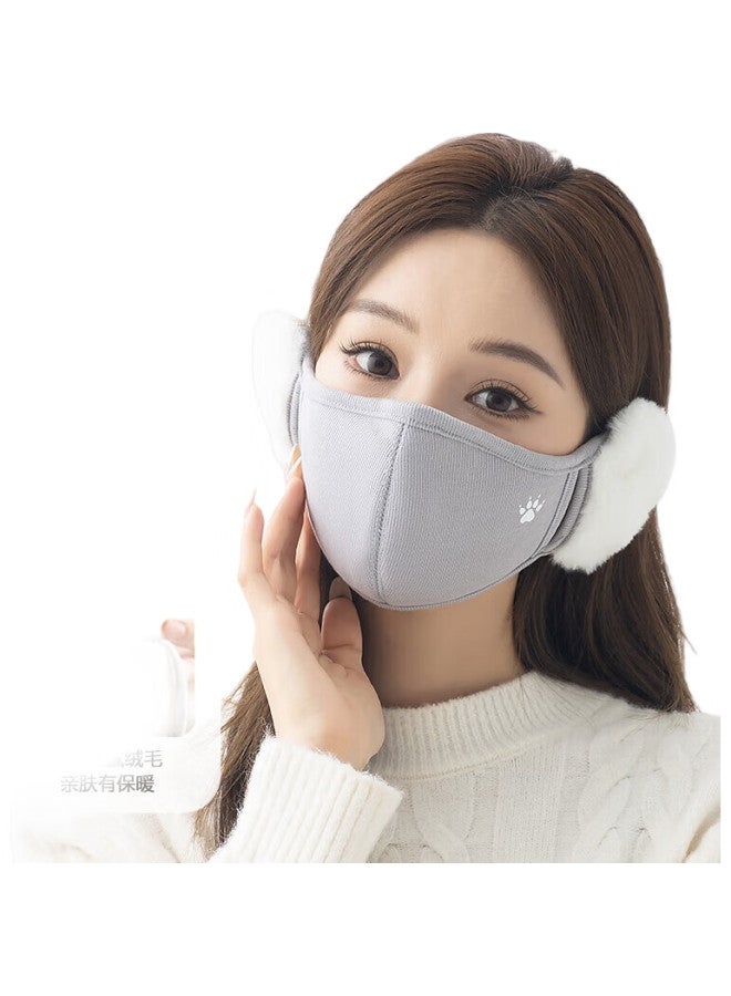 KELME Warm Face Mask, Winter Ear Covers For Women And Men, Cycling Face Mask, Cold-Proof Wind Protection, Fleece-Lined Ski Mask, Ear Warmers - Image 3