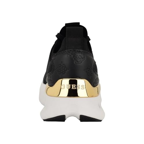 Guess Women's Soulite Sneaker, Black/White 001, 10 - Image 3