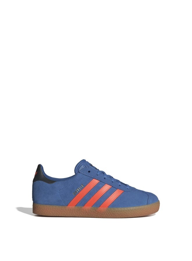 اديداس اوريجينالز أحذية GAZELLE J زرقاء أصلية للجنسين  - Image 4