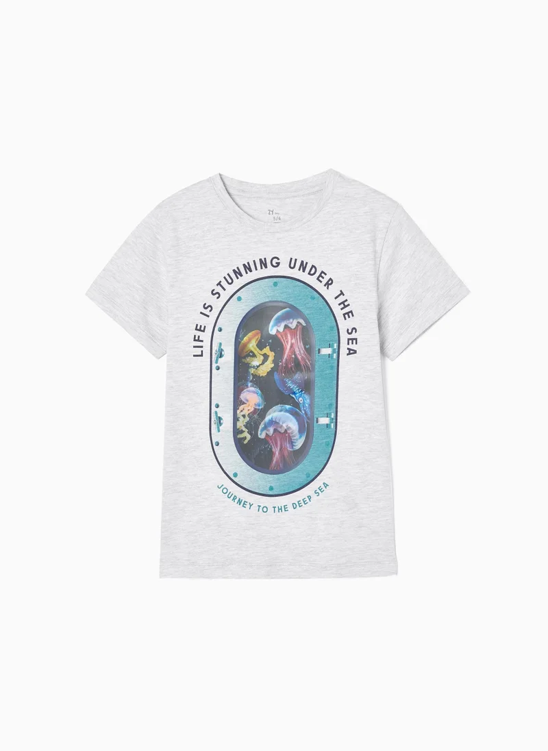 زيبي Zippy T-Shirt For Boys Under The Sea