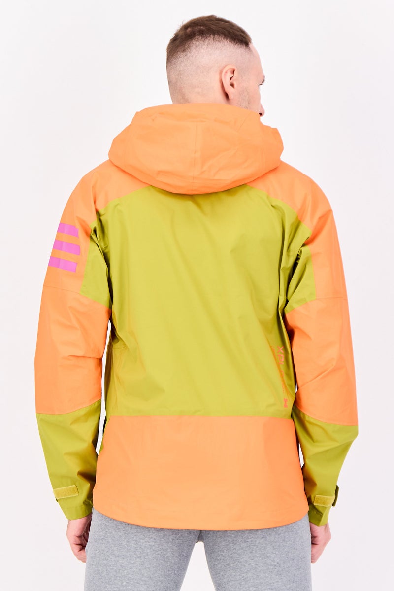 Adidas Men Sportswear Fit Long Sleeve Outdoor Jacket, Green - Image 2