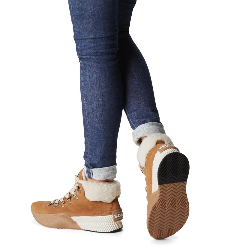 Sorel Women's Out N About LLL Conquest Waterproof - Camel Brown, Black - 7 - Image 2