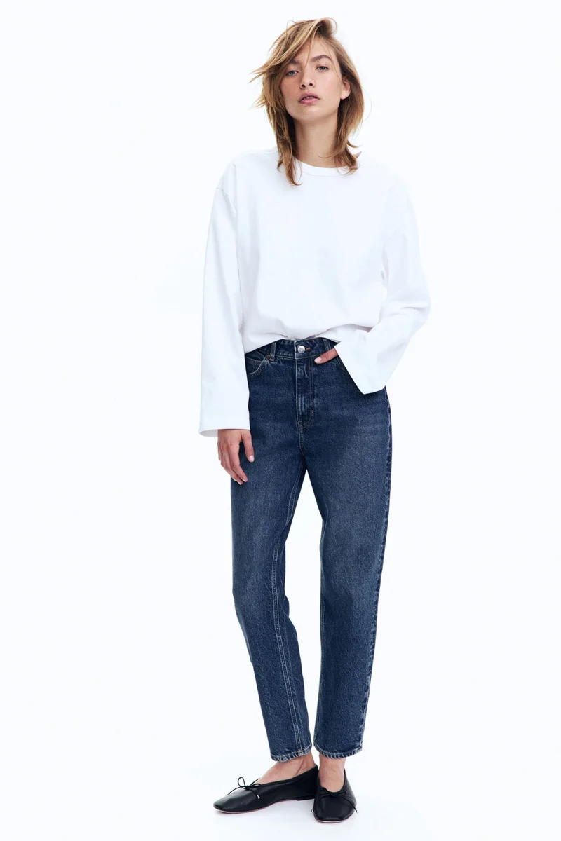 H&M Slim Mom High Ankle Jeans