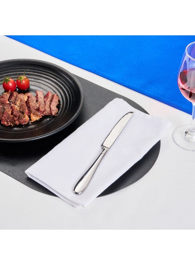 Restaurantware Sovereign 9.3 Inch Dinner Knives, 2 Heavy-Duty Table Knives - 13/0 Stainless Steel, Dishwashable, Stainless Steel Eating Knives, Dinner Knives, For Homes Or Restaurants - Image 3