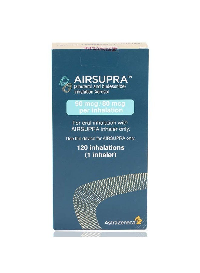 AstraZeneca Airsupra 90Mcg/80Mcg Inhaler 120 Inhalations - Image 1