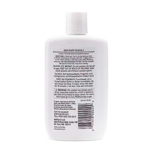 NOVUS 7030 | Fine Scratch Remover #2 | 8 Ounce Bottle - Image 3