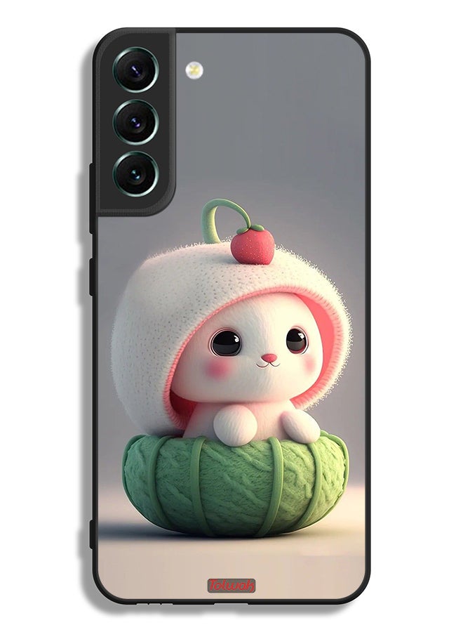 Tolwak Samsung Galaxy S22 Plus 5G Protective Case Cover Cute Little Rabbit - Image 3