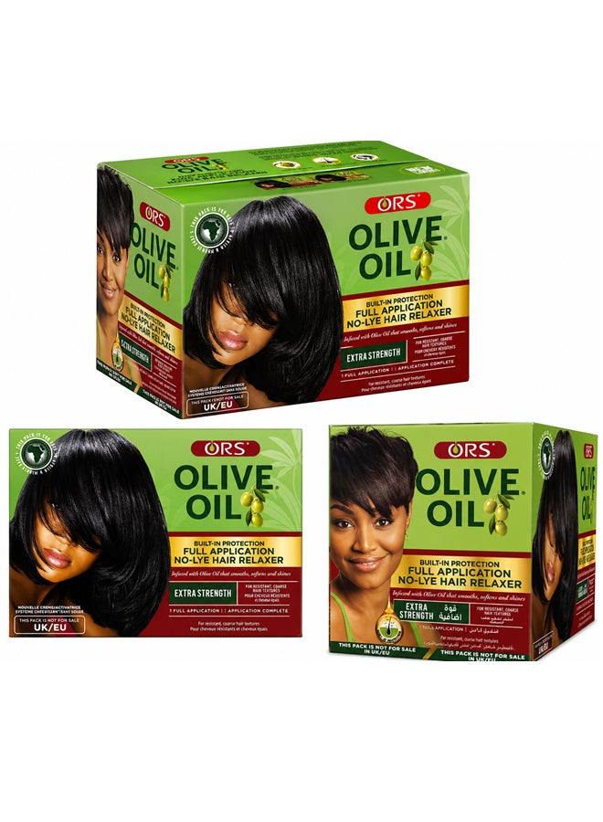 ORS No-Lye Hair Relaxer Kit – Extra Strength for Coarse Resistant Hair - Image 4