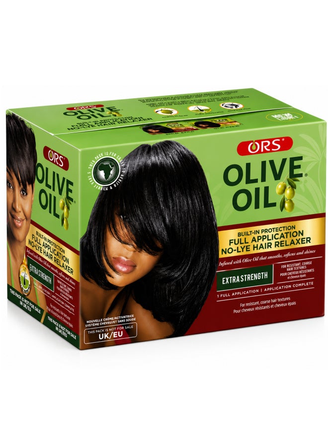 ORS No-Lye Hair Relaxer Kit – Extra Strength for Coarse Resistant Hair - Image 1