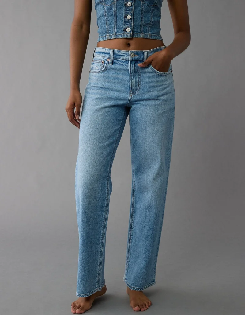 American Eagle AE Strigid High-Waisted Stovepipe Jean