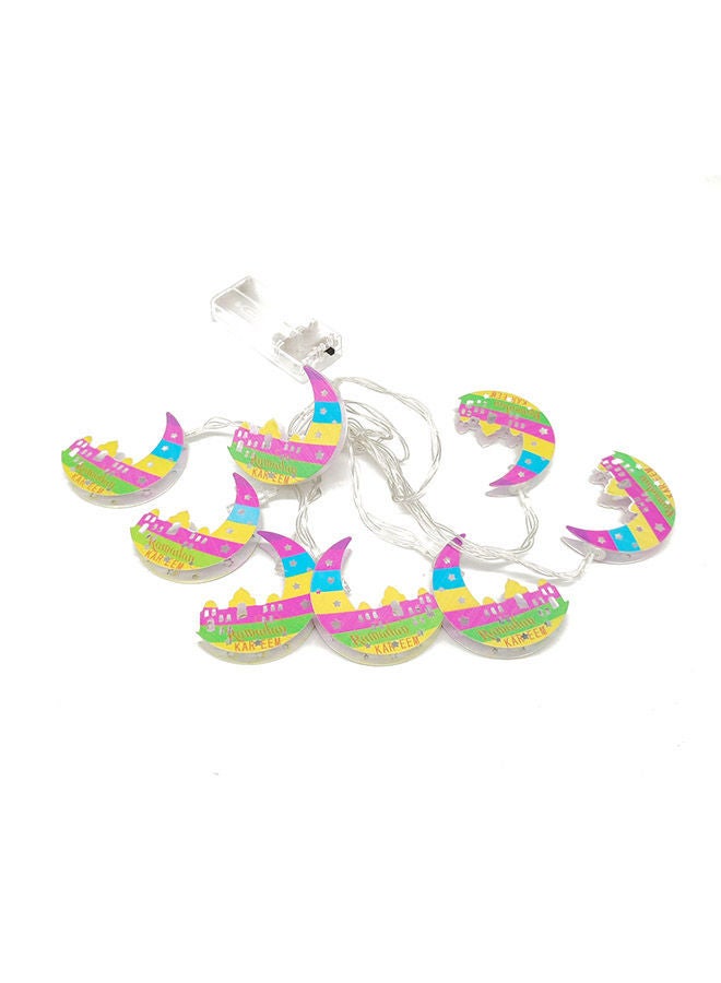 NIBEMINENT Ramadan String Lights Multicolour 200cm - Image 2