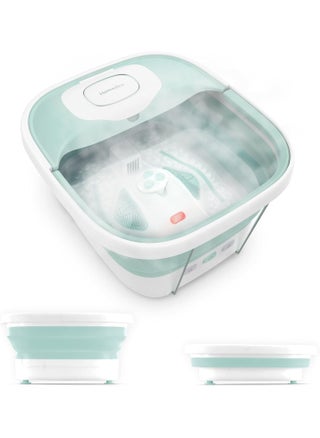 Homedics Smart Space Elite Footbath with Heat Boost, Collapsible, Invigorating Bubble Massage, 3 Pedicure Attachments, Safe to Use Bath Salts, Patented Safety-Lock System, Ergonomic - pzsku/ZC3DB82977E08361D3E7DZ/45/_/1744137555/ed605f94-1132-4b7e-9ebf-92a62db9c2cf