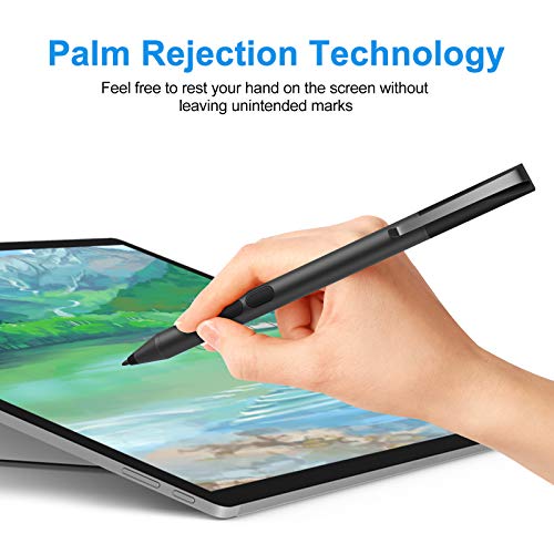 ANYQOO Stylus Pen for HP (2500 Hours Battery Life), Active Pen for HP Specter X360 Envy X360 Pavilion x360 Spectre x2 Envy x2 Microsoft Pen Protocol with 1024 Pressure Sensitivity, Palm Rejection - Image 4