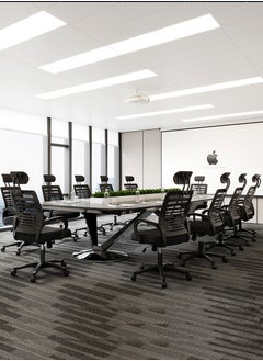 CityRiya-Long Office Chair Desk Chair Ergonomic Home Office Desk Chairs Computer Chair Gaming Chair with Comfortable Armrests Mesh Desk Chairs with Wheels Office Desk Chair Task Chair with Lumbar Support  - Image 2