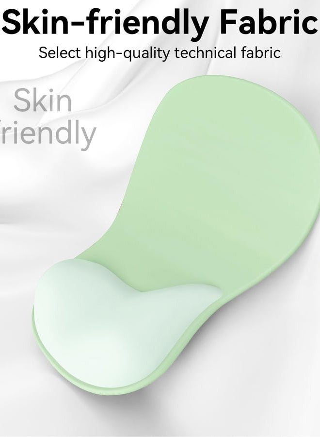 eulps Mouse Pad with Gel Wrist Rest, Ergonomic Comfortable Computer Wrist Support for Laptop, Pain Relief Mousepad with Non-Slip PU Base for Office & Home (Green) - Image 4