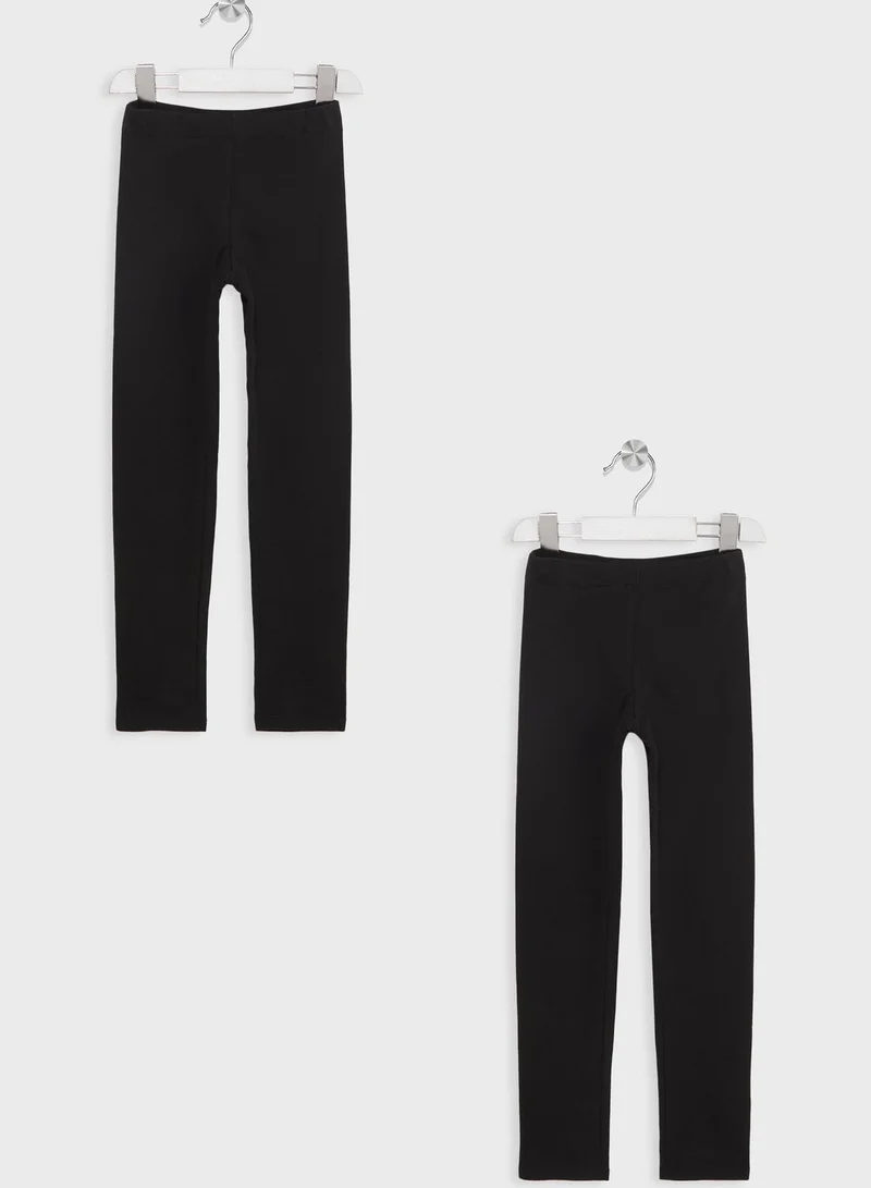 اتش اند ام Kids 2 Pack Essential Leggings