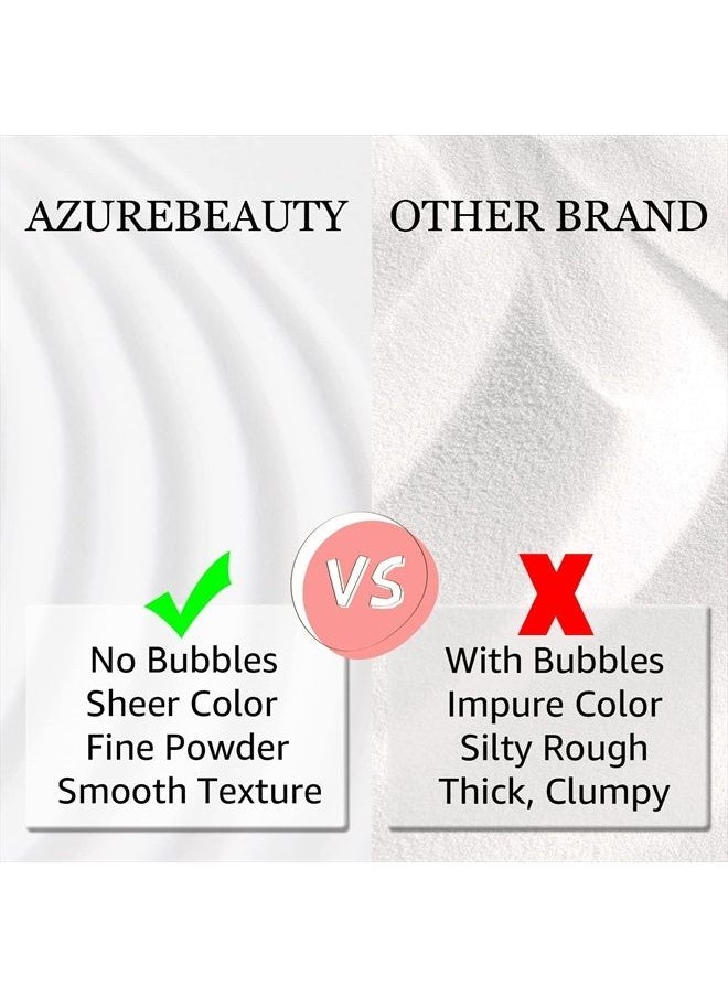 AZUREBEAUTY Dip Powder Clear Color 2Oz/56g, Basic Transparent Acrylic Dipping Powder Crystal French Nail Art Starter Manicure Salon DIY at Home, Odor-Free, Long-Lasting, No Nail Lamp Needed  - Image 5