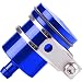 MRELC Universal Motorcycle Aluminum Brake Fluid Reservoir Oil Cup Fit For Yamaha Kawasaki Honda Suzuki BMW and more Blue - Image 2