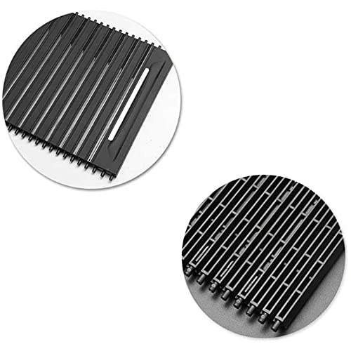 Bomunik Front Console Cup Holder Roller Blind Cover for BMW X5 X6 20142018 Replacement 51169251973 F15F16 Black - Image 3