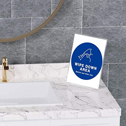 CPI 4 X 6 Inch (A6) Acrylic Bar code standee, QR Code L Shape Perfect for Restaurants, Promotions, Tent Card Paper Holder Photo Frames for BHIM, PHONEPE, GOOGLE Pay Stand (Transparent, Set of 1) - Image 3