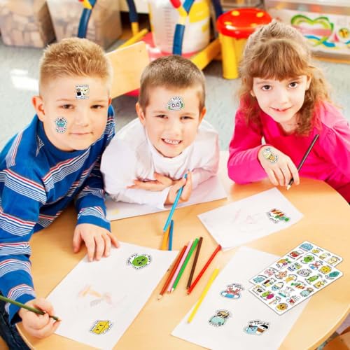 FNGEEN Punny Teacher Prize Stickers for Student, 464pcs Motivational Reward Sticker for Kids Fun, Classroom Must Have Essential for Teacher Elementary, Home School Supplies, Encouraging Incentives Stickers - Image 5