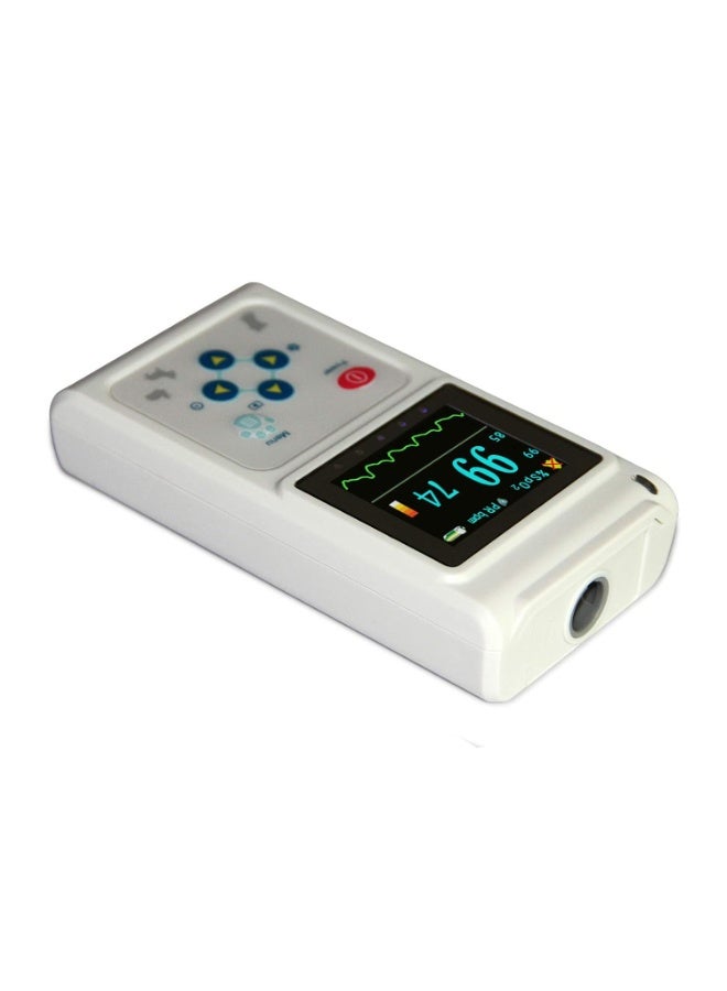 جهاز قياس التأكسج النبضي البيطري المحمول باليد – مراقب نبض وأكسجين للقطط والكلاب مع أداة قياس للسان أو الأذن - Image 3