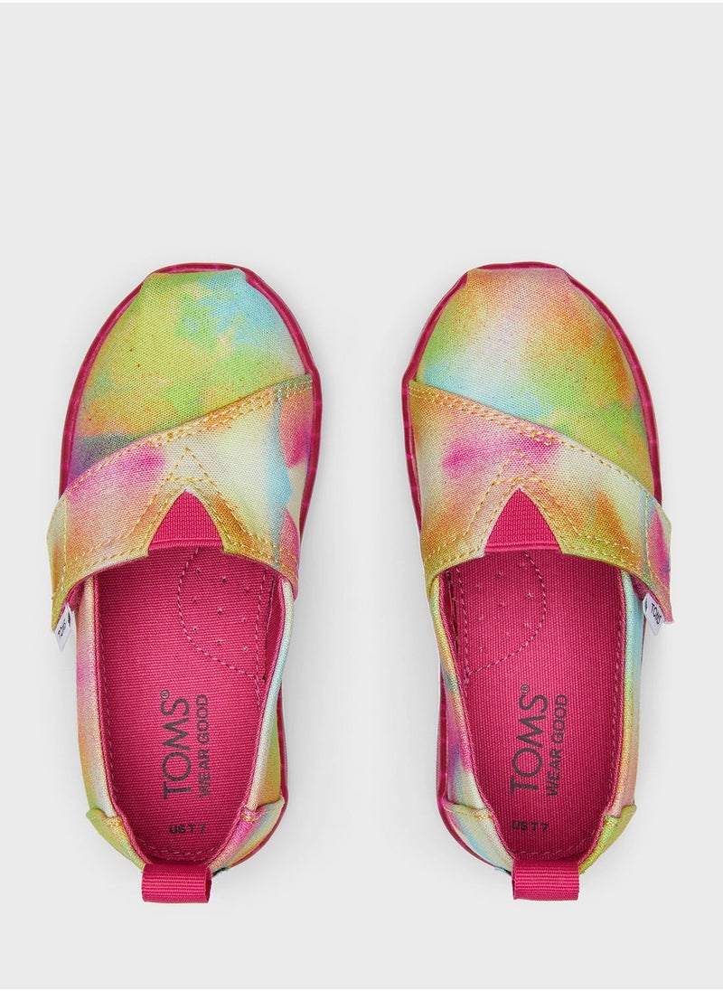TOMS - Kids Botanical Sunprint Alp Velcro Espadrille - Image 1